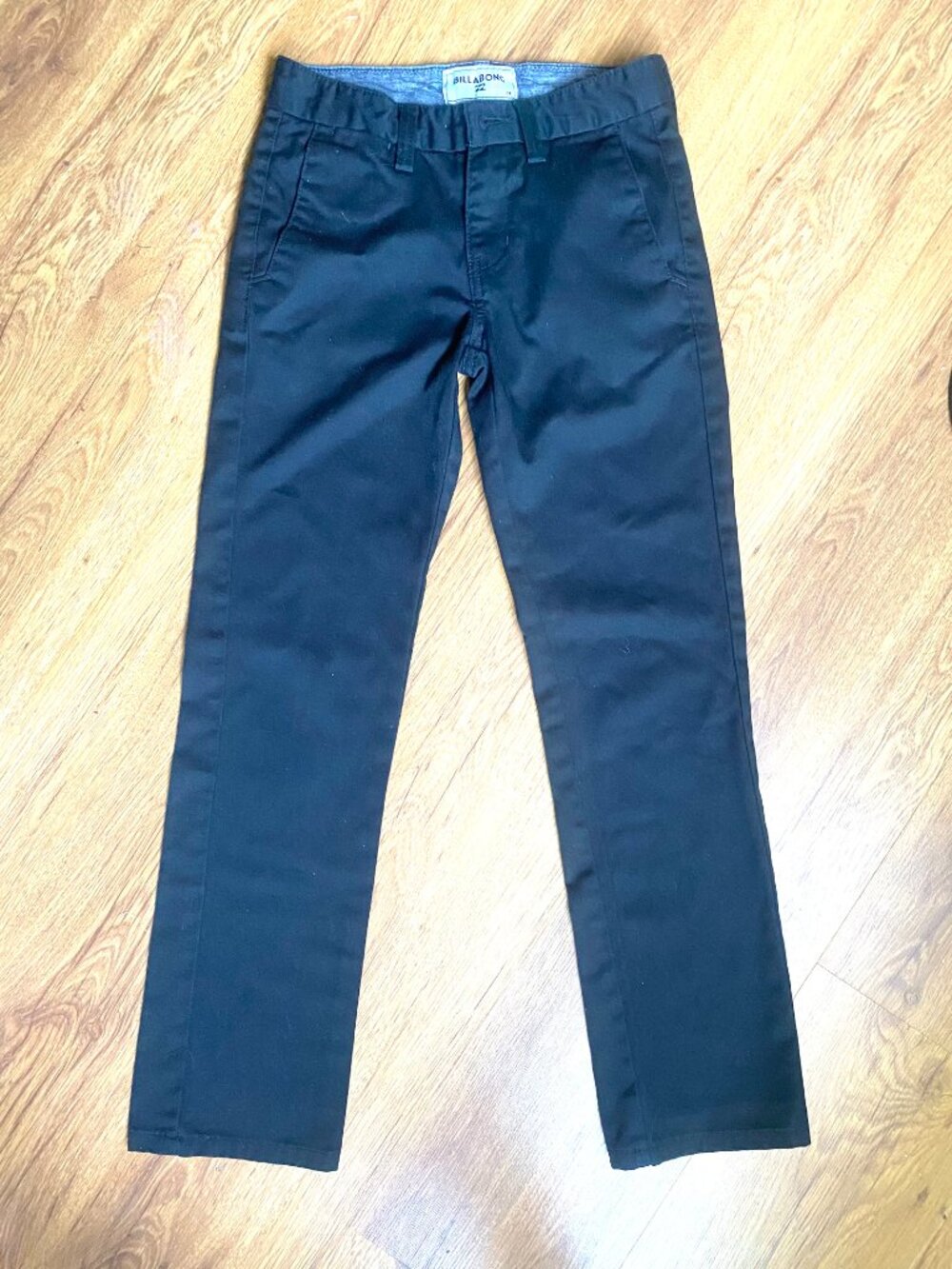 Billabong Youth Boys Black Chino Pants – Size 24